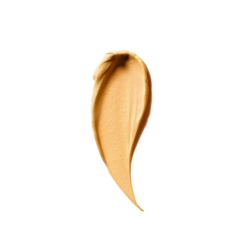 Smear of Banana Bright Face Primer shown on a white background. 