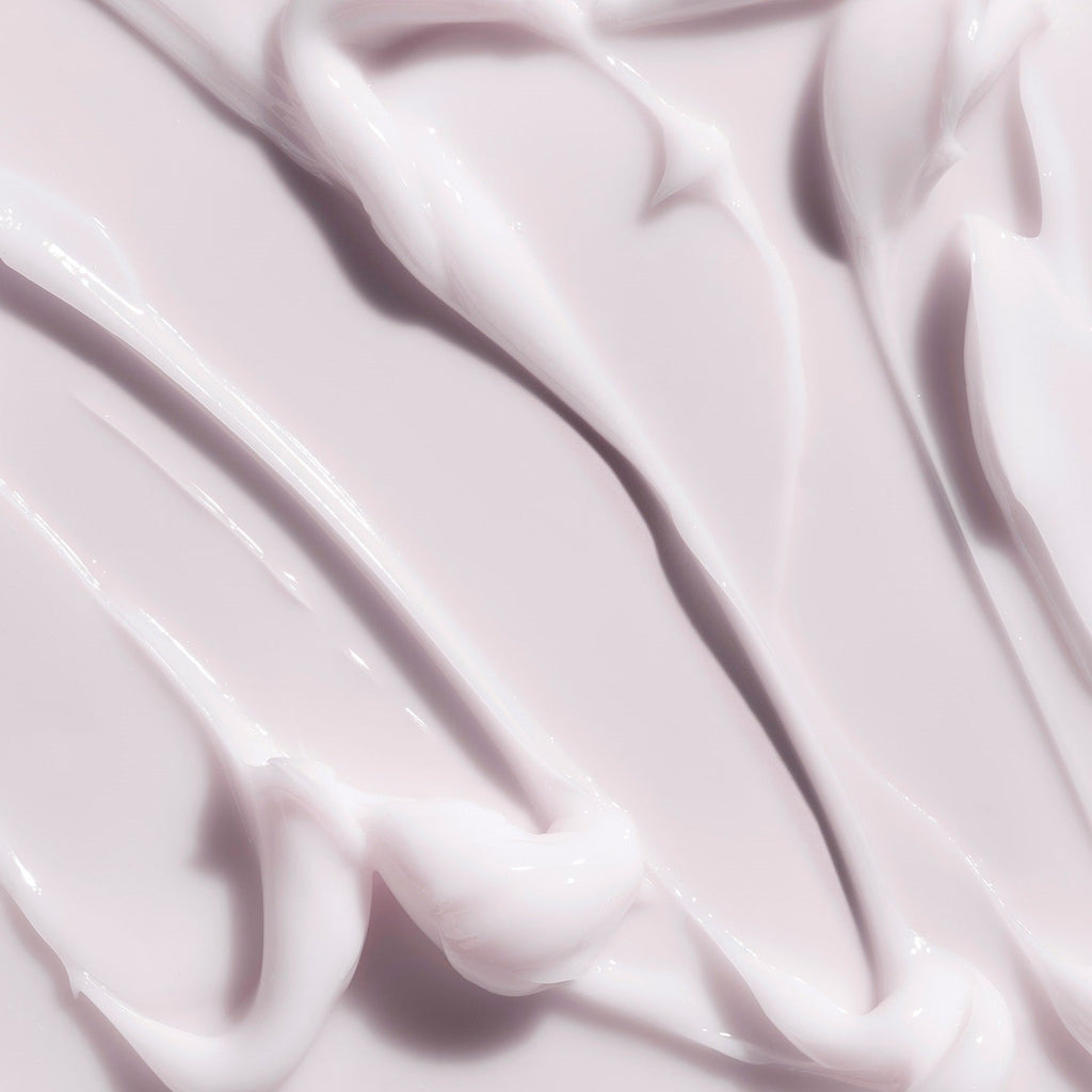Texturized light purple image of Strength Trainer Peptide Boost Moisturizer. 