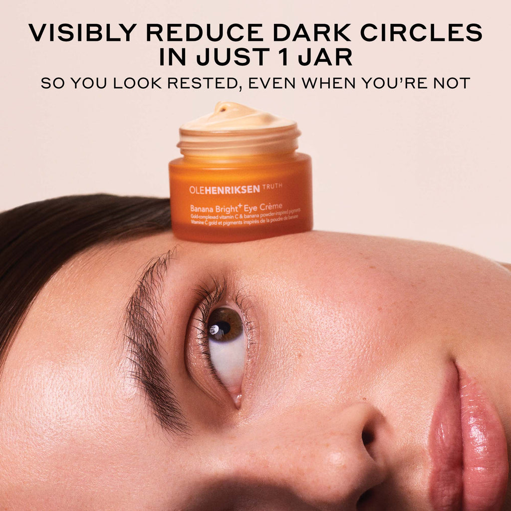 Banana Bright+ Vitamin C Eye Crème for Dark Circles Your Skincare Option on a Quiet Morning