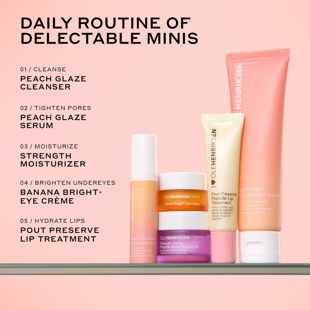 Clinical Skin Treats Mini Bestseller Set Your Skincare Essential before Brunch