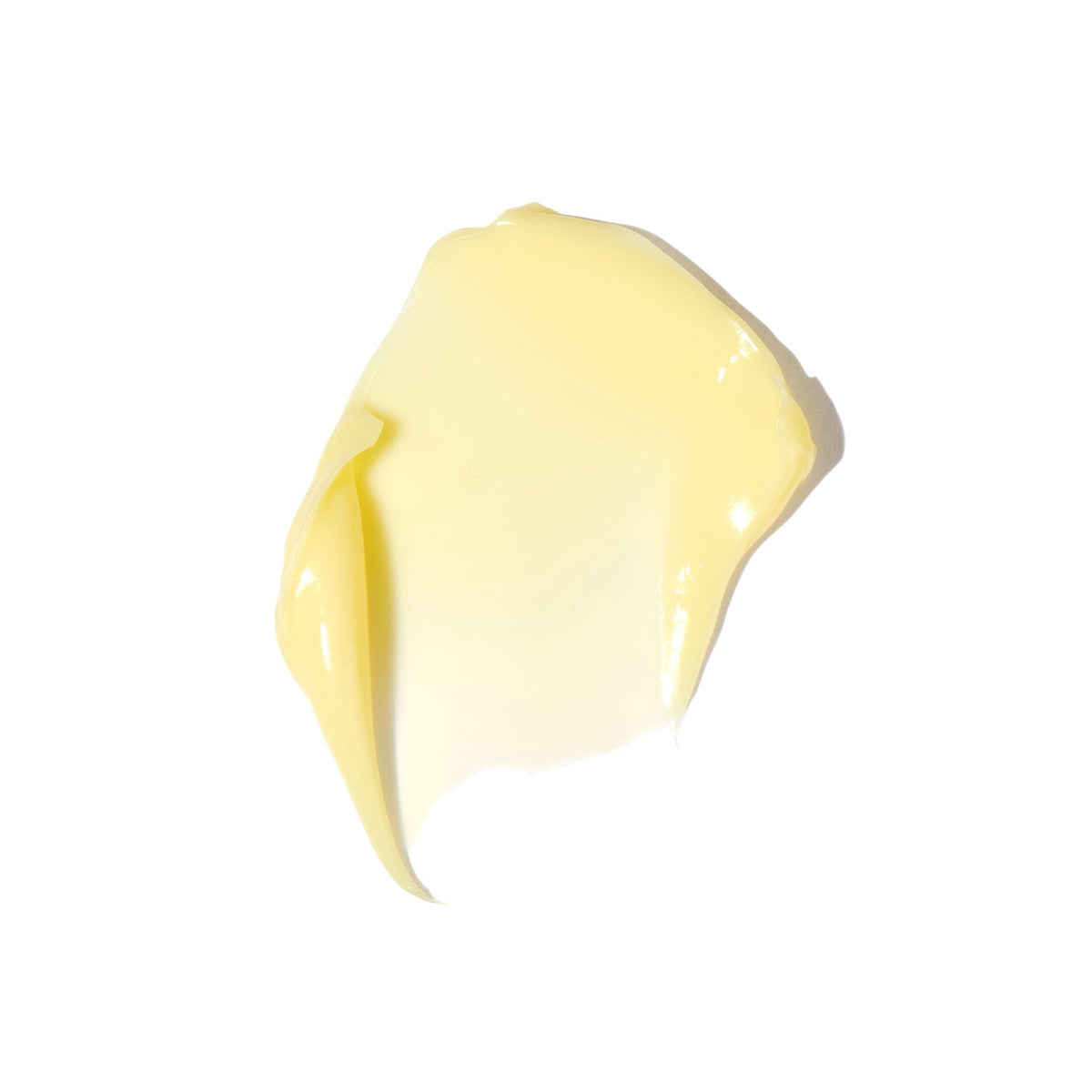 Smear of Dewtopia 5% Acid Firming Night Crème shown on a white background. 