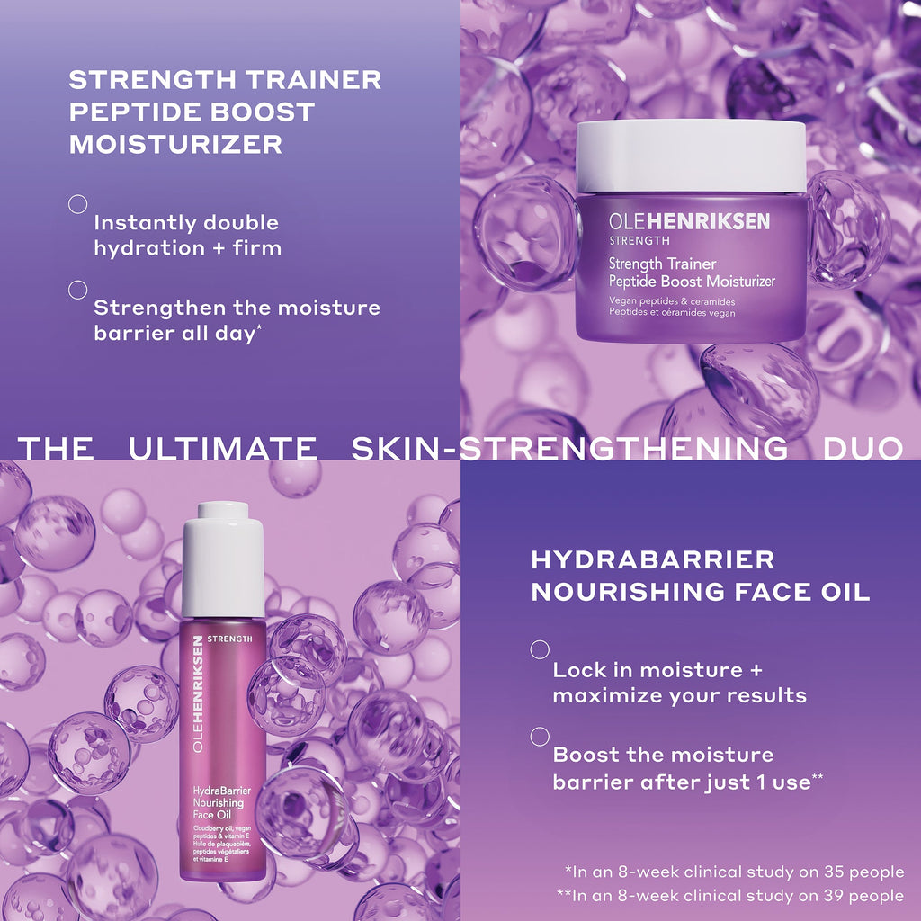 Moisture Barrier Duo Strength Trainer Moisturizer & Hydrabarrier Face Oil Your Care Choice on a Friday Morning