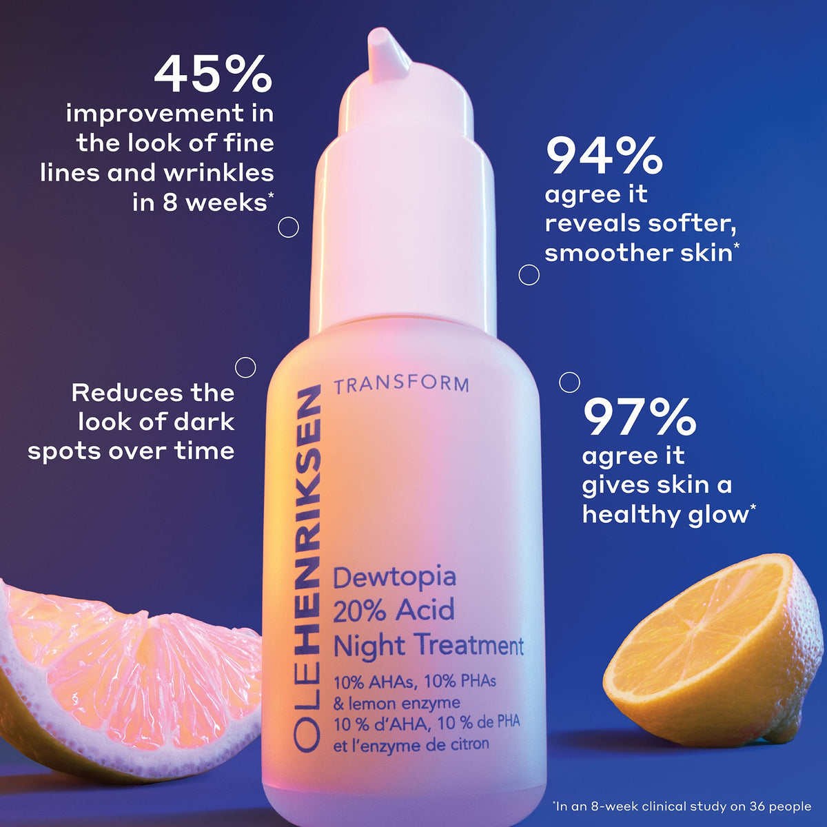 Dewtopia 20% Acid Night Treatment Your Beauty Pick for Daily Prep