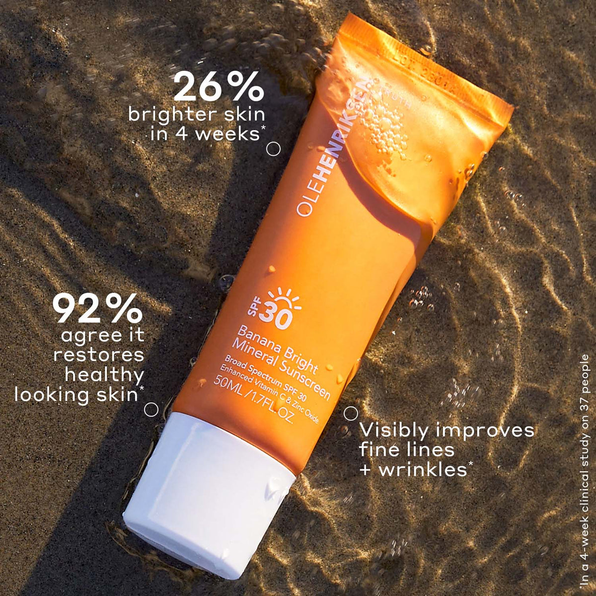 Banana Bright Mineral Sunscreen SPF 30 Your Care Pick before Work