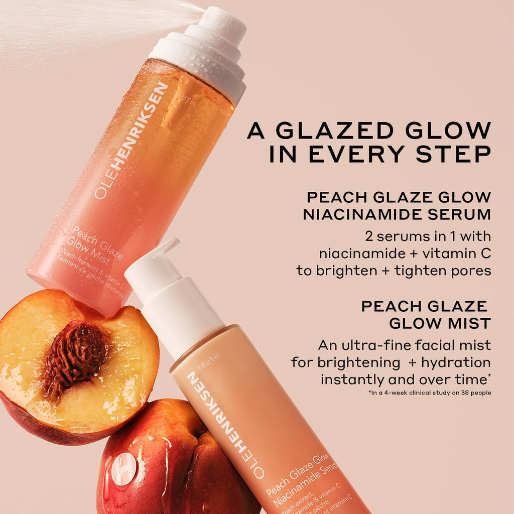 Peach Glaze Glow Niacinamide Serum with Vitamin C Your Routine Pick after a Long Day