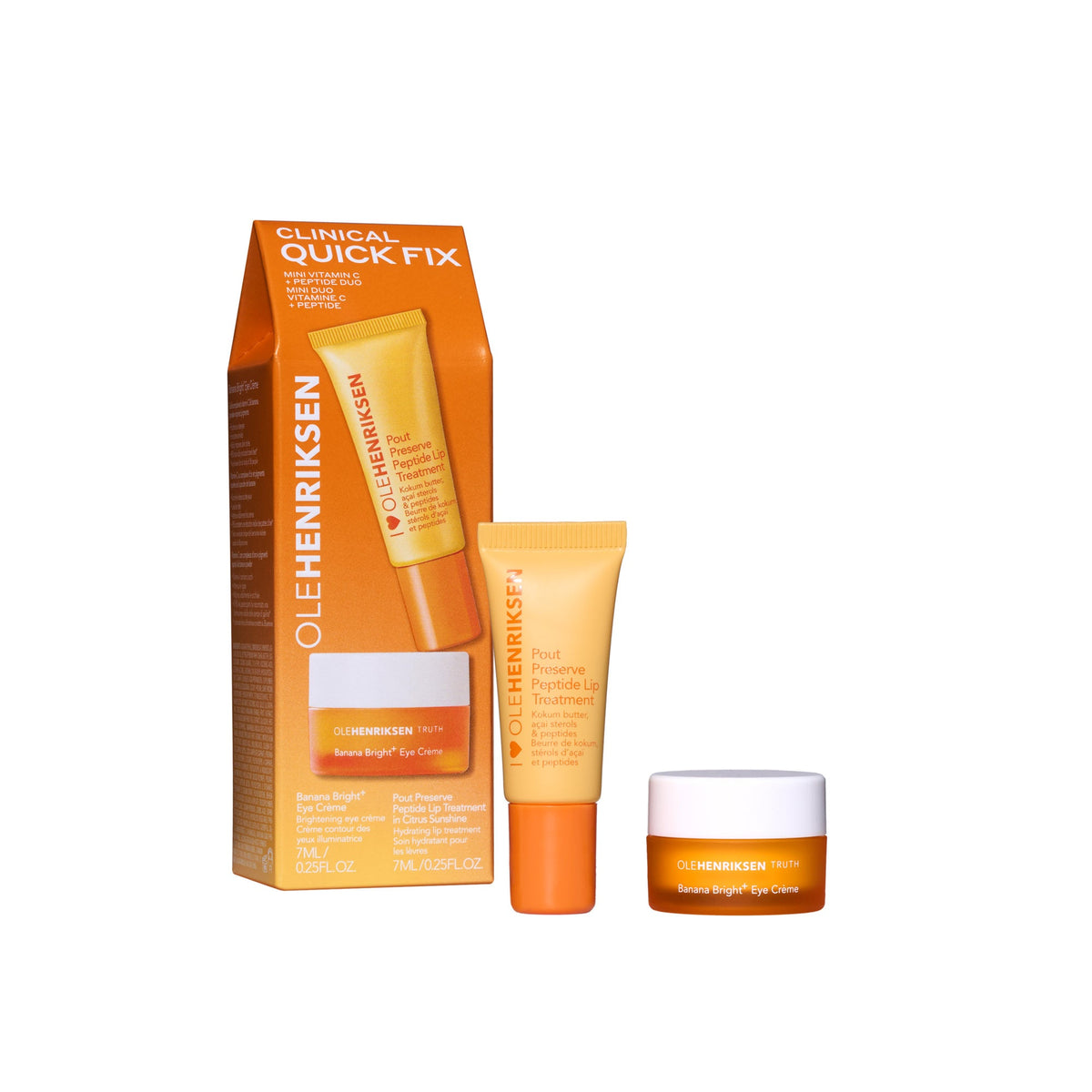 Clinical Quick Fix Mini Vitamin C + Peptide Duo Your Beauty Choice at Home