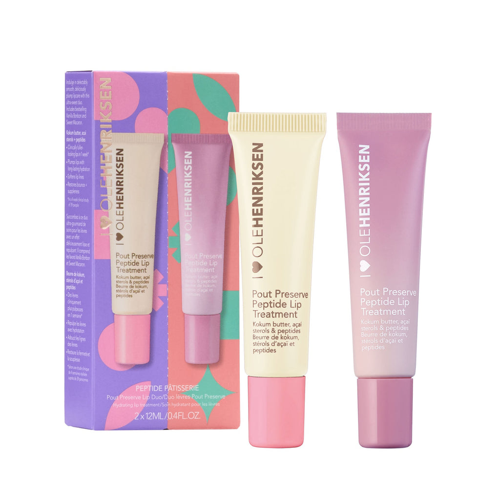 Peptide Pâtisserie Pout Preserve Lip Duo Your Skincare Choice before a Meeting