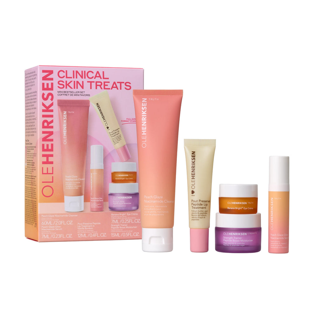 Clinical Skin Treats Mini Bestseller Set Your Skincare Essential before Brunch