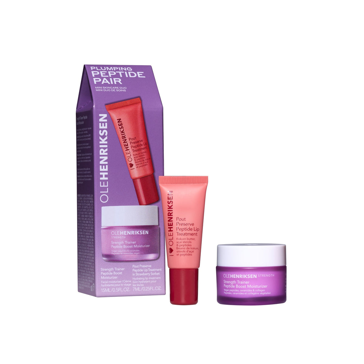 Plumping Peptide Pair Mini Skincare Duo Your Skincare Essential after a Long Day