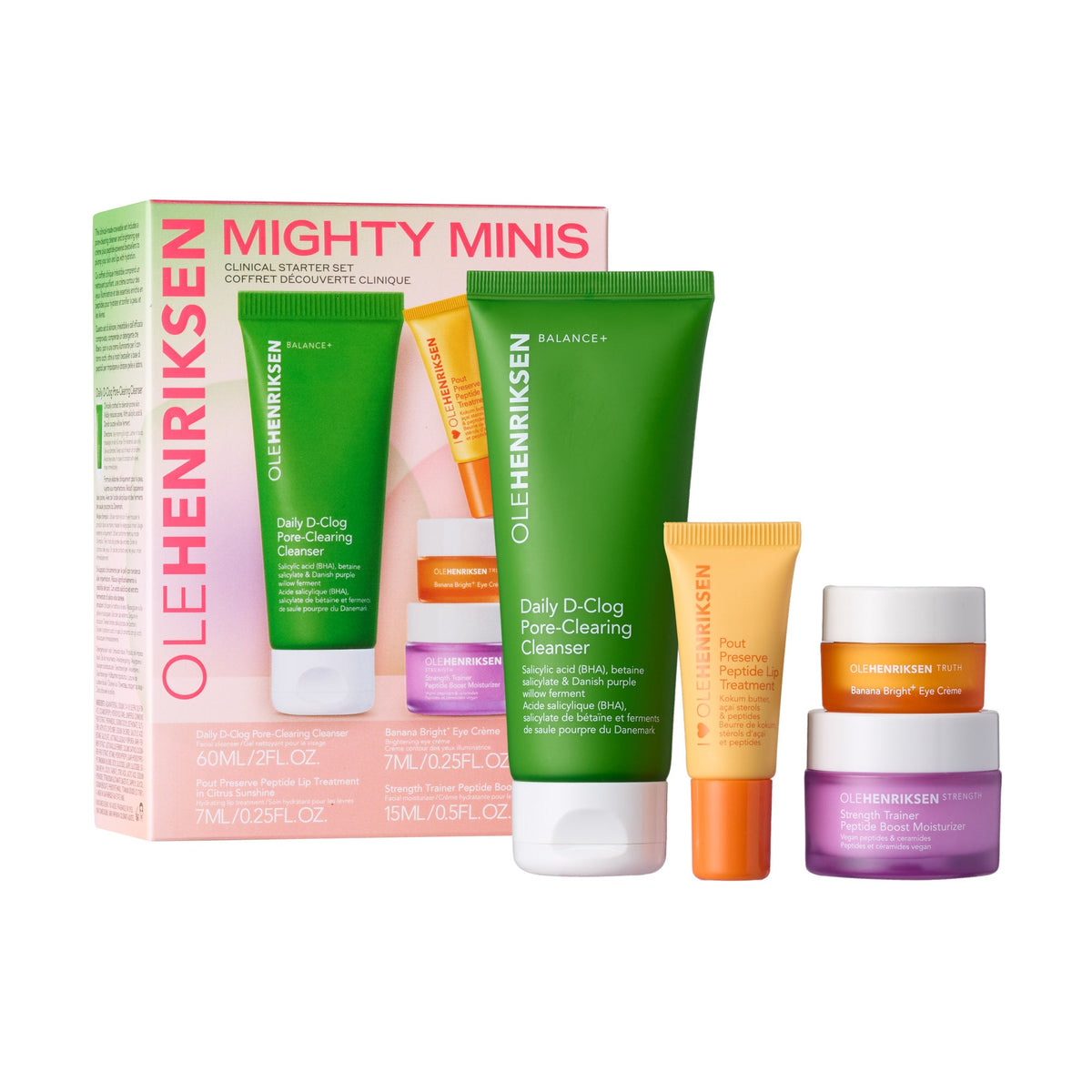 Mighty Minis Clinical Skincare Starter Set Your Skincare Option on Your Counter