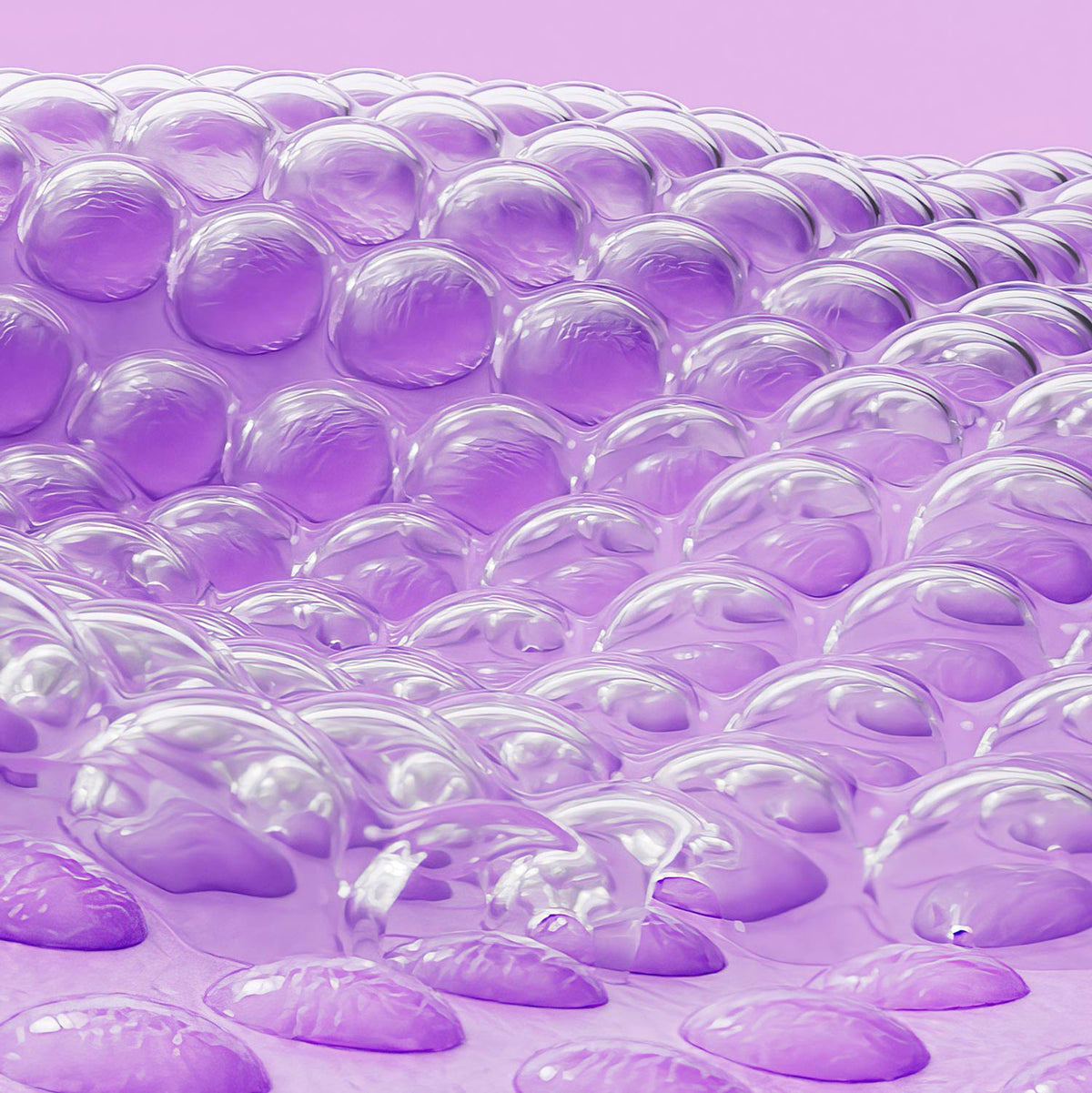 Stylized image of textured "moisture barrier" shown on a purple background. 