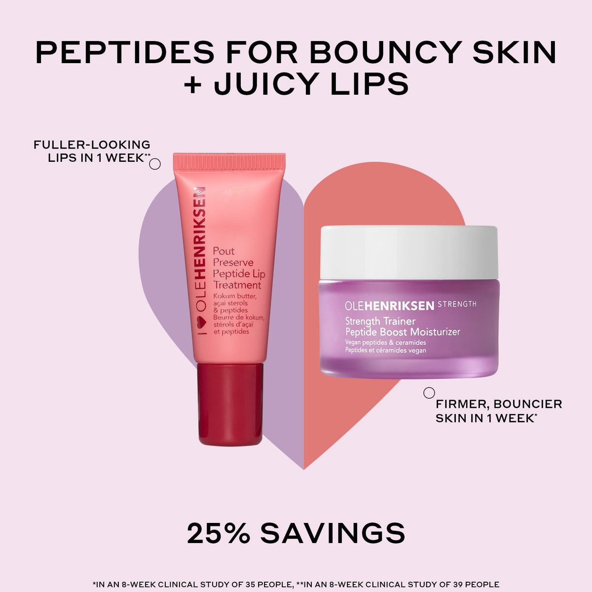 Plumping Peptide Pair Mini Skincare Duo Your Skincare Essential after a Long Day
