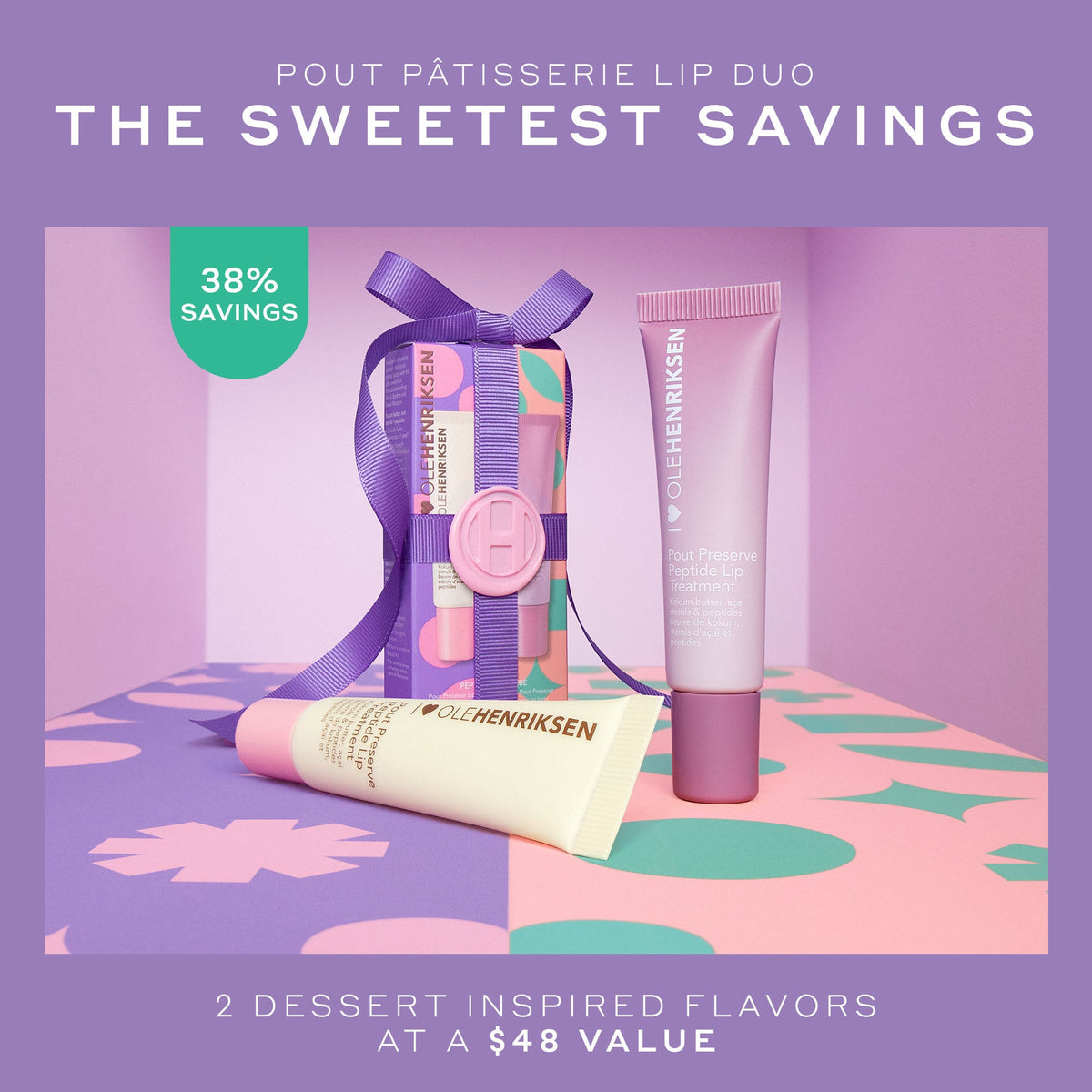 Peptide Pâtisserie Pout Preserve Lip Duo Your Skincare Choice before a Meeting