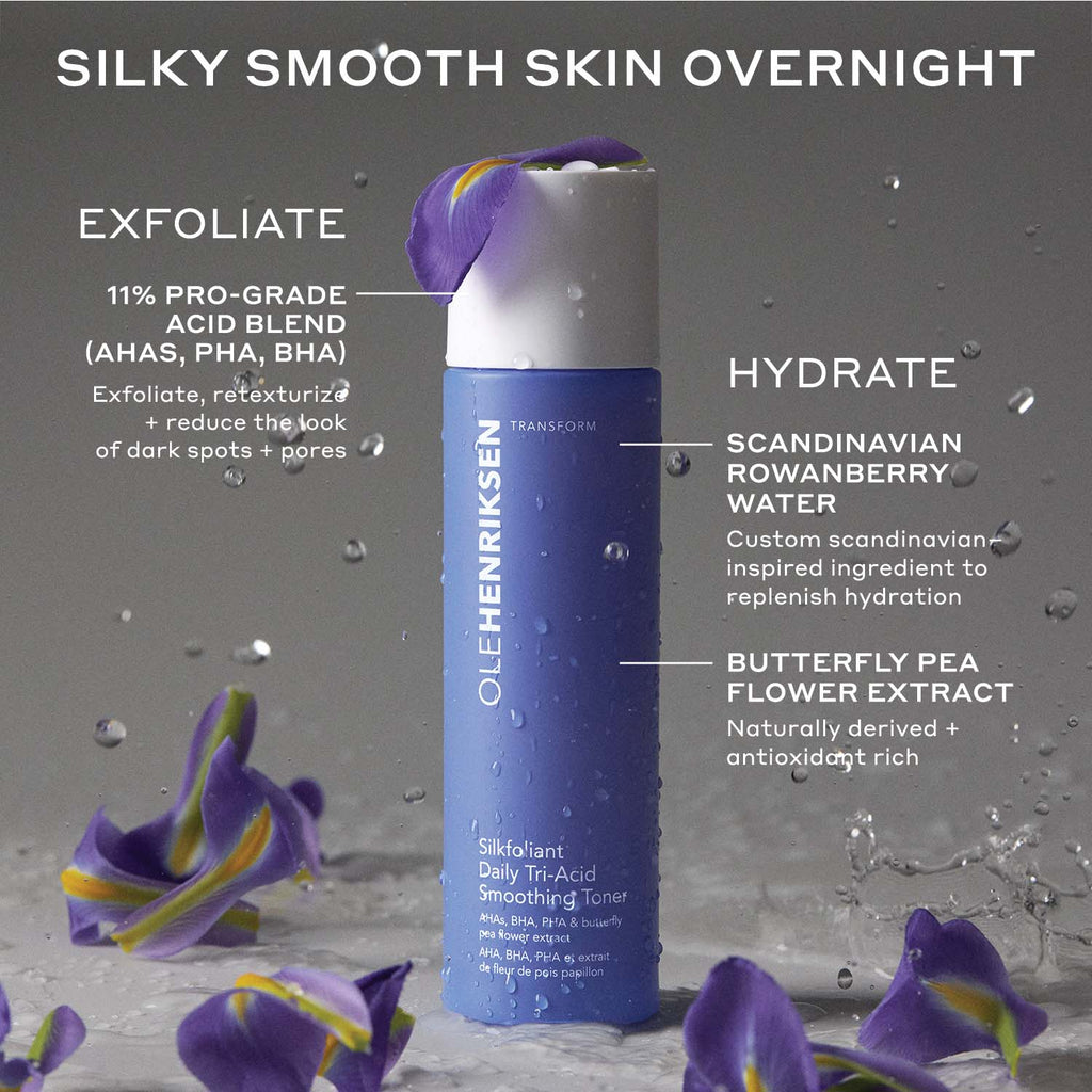 Silkfolaint Gentle Tri-Acid Exfoliating Toner for Dark Spots Your Care Essential for a Long Weekend