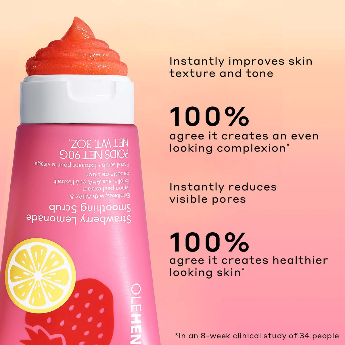 Lemonade Smoothing Scrub Your Care Pick on a Friday Morning