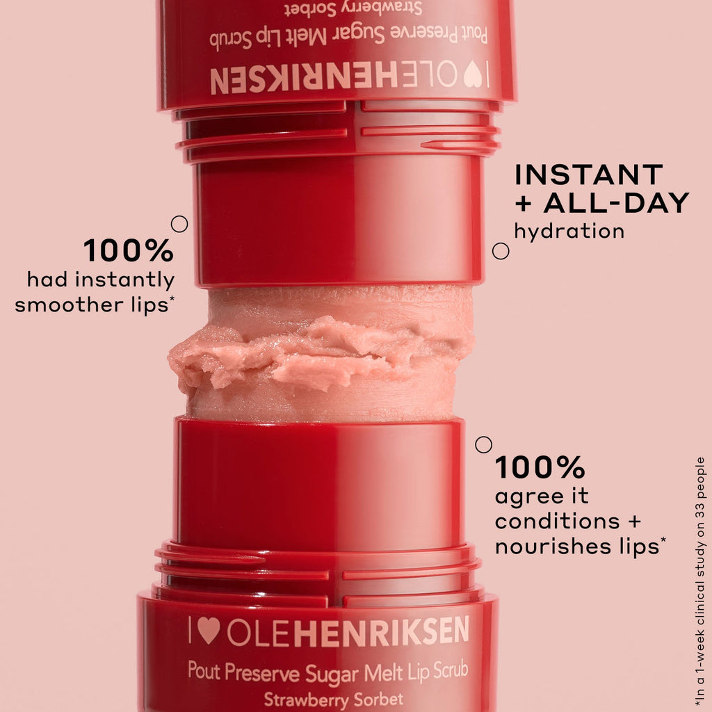 Pout Preserve Sugar Melt Lip Scrub Your Skincare Essential for a Long Weekend